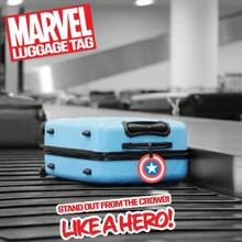 Marvel Luggage Tags Suitcase Baggage Identification Travel Name Address - Multicolor - View 2