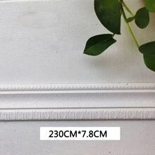 225CM3D Self-Adhesive Wall Stickers, Waistlines, Skirting Boards, Foundation Lines, Border Lines, Corner Lines, Edge Banding Strips, Door Frame Edge Banding Decorative Strips And Other Wall Decorations Can Be Used For Bedroom - Multicolor - View 6