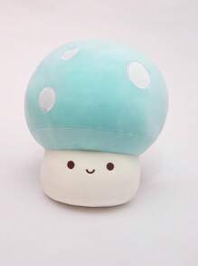 Almohada de peluche con forma de hongo y colgantes, juguete de peluche con forma de hongo relleno y adorable, almohada de peluche con forma de hongo para decoración de habitación y regalo para niños