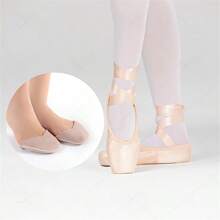 1 Pair Toe Pads, Knitted Ballet Toe Pointe Shoes Pads With Soft Foam, Relieve Forefoot Pain And Protect Toes, Suitable For Ballet Pointe Shoes And High Heels