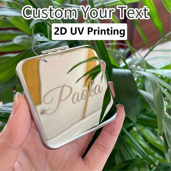 1pc Personalized Hand Fan, Elegant Wedding Party Gift, Customizable Paper Fan For Couple, Wife, Wedding Guests. Engraved Design Wedding Decorations