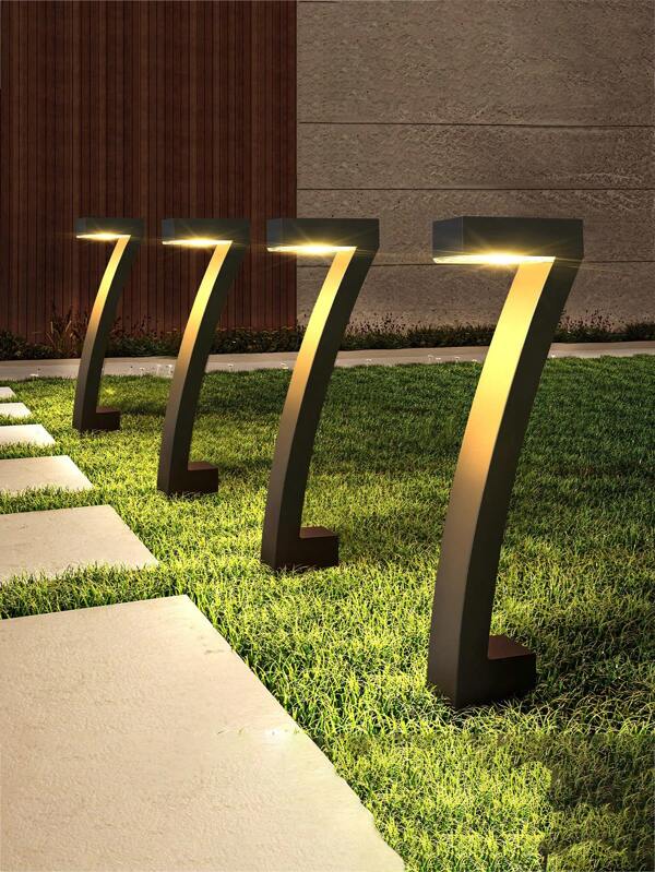 4 piezas/1 pieza Luz solar para exteriores, paquete de 4 luces solares brillantes para exteriores, decoración solar de jardín de 12 horas, luces solares automáticas encendido/apagado para paisajismo exterior, senderos, aceras y entradas