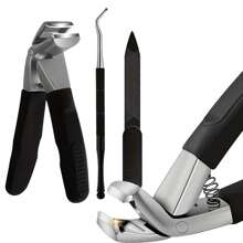 5 Stück professioneller Zehennagel-Kneifer Set für eingewachsene und dicke Zehennägel, Edelstahlklinge mit Hohlschliff, moderner Stil mit Aufbewahrungsbox, unparfümiert, für Männer & Frauen