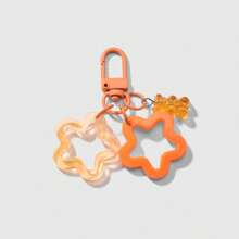 1pc Fashionable Cute Resin Dopamine Star & Heart Shaped Keychain Versatile Accessories Suitable For Women Ideal Gift For Holidays Summer - Multicolor - View 20