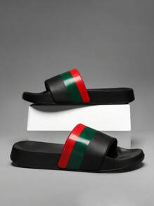 New Unisex Summer Casual Slip-On Slippers, Fashion Non-Slip EVA Thick Sole Comfortable Breathable Beach Sandals