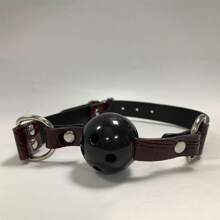 Bondage Gag For Couple Bedroom Games, Mouth Gag Breathable Ball Gag, Open Mouth Erotic Gag Muzzles