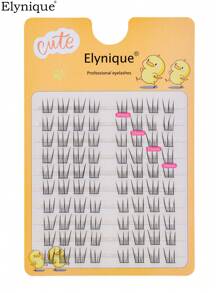 80 Pcs Clusters D Curl Eyelashes, Korean Girl Group Lashes, Reusable & Long-Lasting, Japanese Makeup Thick And Natural Look, Wispy Eyelash Extensions, Gift For Women & Girls, Individual Lashes, Comfortable To Wear Without Irritationlash Clusters,Eyelash Clusters,Individual Eyelashes,Lashes,Fake Lashes - D - View 7