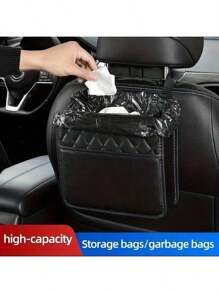 Multi-Pocket Car Trunk Bag Large Capacity Folding Storage Bag Portable Trunk Stowing And Tidying Car Trunk Organizer