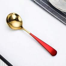 Customized Stainless Steel Spoon; Rice Spoon; Soup Spoon; Spoon For Soup; Spoon For Bird's Nest; Gift Spoon. - Multicolor - View 18