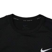 Nike Camiseta de manga corta Dri-FIT Adv Stride para hombre, estilo: THV5204-010 - Negro - Ver 3