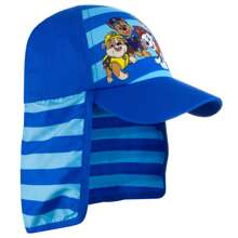 Paw Patrol Sun Hat | Pool And Beach Hat With Visor | Summer Hats For Kids | Official Merchandise - Blue - View 2