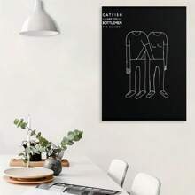 Catfish And The Bottlemen Poster, Catfish And The Bottlemen The Balcony Album Cover Print, Rock Music Lover, Rock Poster, Music Wall Decor, Album Cover Poster - Framed - View 3