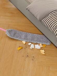 Multi-Angle Dusting System With Bendable Pole & Washable Microfiber Heads - Under Furniture Cleaner For High Ceiling/Bed/Refrigerator/Garden, Mother's Day Gift For Mom (Extension Pole Duster, Home Cleaning Kit) - Multicolor - View 2