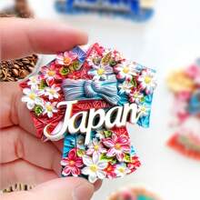 1pc Resin Souvenir Artistic Fridge Magnet Home Decor, Representing Japanese Culture Landmarks Like Tokyo Tower, Mt. , Sakura, Torii Gate, Shrine, Osaka Castle, Carp Flag, Hokkaido, Honshu, Shikoku, Nagoya, Fukuoka, History, Creativity, Cartoon, Kitchen, Office, Shop Decoration - Multicolor - View 17