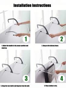 1 szt./2 szt./3 szt. kwadratowy metalowy + plastikowy stojak do suszenia ubrań | składany, odporny na rdzę i oszczędzający miejsce | dla użytkowników domowych, najemców i studentów | do użytku na balkonie, w pomieszczeniach i na kaloryferze | pasuje przez cały rok i na porę deszczową | regulowany stojak na ubrania, organizer bez wiercenia, kompaktowa suszarka