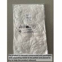 CNZB-1pc 纯色白色装饰枕头，简约纯色家居抱枕，床上用品，枕芯，床用枕头