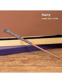 优质经典碳钢魔杖 - 角色扮演魔术棒 - 节日礼物摄影道具 - LARP 派对用品 - 舞台表演配件 - 礼品和收藏品 - 打开您自己的世界