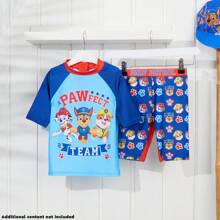 Paw Patrol 2 Piece Swimwear Set Beach Pool Holiday Essentials - Blue - View 2