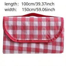 1 件便携式防水野餐垫，无布，加厚，防潮，户外，春季，露营 - 彩色 - 查看 5