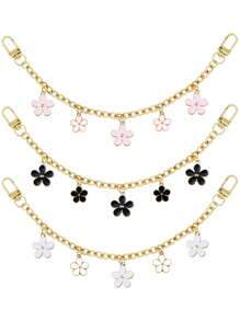 Bag Charm, Bag Chain Charm, Cherry Blossom Bag Charm Chain, Bag Decorative Accessories, Cherry Decorative Bag Chain Charm, Bag Extension Chain, Replacement Extension Chain, Decorative Bag Strap Chain Charm, Handbag, Tote Bag, Crossbody Bag, Shoulder Bag, Women's Shoulder Bag - Zinc Alloy Bag Chain Charm, Bag Decorative Chain Pendant, Decorative Bag Chain Charm Accessories, Women's Summer Bag Charm, Holiday Essential - Multicolor - View 2