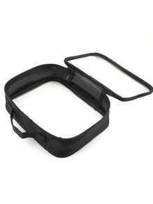 3pcs Clear Zipper Beauty Set Makeup Bag Transparent PVC Cosmetic Bag Portable Travel Organizer Waterproof, Toiletry Bag, Travel Bag, Purses For Women, Cruise Essentials, Bathroom Storage, Travel Essentials Women Travel Accessories Travel Must Haves - Black - View 8