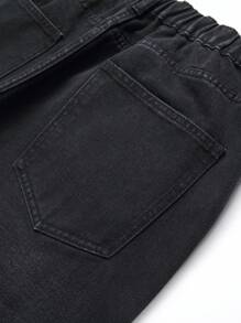 Jeans jogger casuales y versátiles con bolsillos para hombres