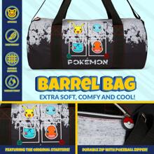 pokemon Gym Bag Pikachu Duffle Large Holdall - Multicolor - View 4