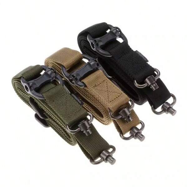 Multifunctional Tactical Keychain Lanyard, Double Clip Strap Anti-Lost Cord