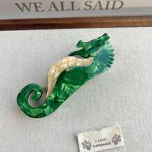 Premium Elegant Large Claw Hair Clip With Faux Pearl Tassel, Girl's Cute Ocean Style Series Barrette Hair Accessory, Bow Hair Clip For Princess Style Hair Clips Hair Jaw Clip Hair Clamps Hair Clutch Hair Catcher Clip