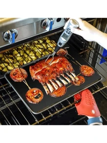 Non-Stick, Reusable Baking Mats - Perfect For Electric & Gas Ovens, Toasters, And Grills - Durable Kitchen Essentials For Outdoor BBQs & Cooking - Multicolor - View 7