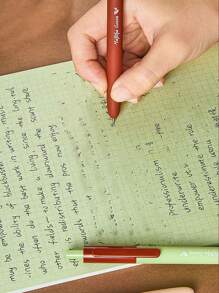 4 Pcs Gel Pen, High Aesthetic Value, Simple And Fast Drying Pen, 0.5mm CS Nib, Smooth And Creative Signature Pen, Suitable For School And Office Use. - Multicolor - View 4