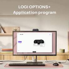 Logitech Kamera Brio 95 Privacy linsskydd Inbyggd mikrofon Utmärkt ljudkvalitet 1080P HD-kamera Lämplig för bärbara och stationära datorer Videokonferenser i onlineklass Svart