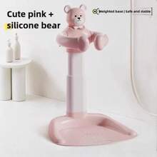 Baby Stehdusche Gadget, Baby- und Kleinkind-Duschablage Anti-Fall und Anti-Rutsch, Baby-Gesäß-Duschgadget Stützablage