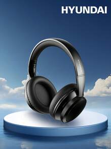 现代 HY-T02MAX 蓝牙耳机，5.4 HIFI 低音，多模式音效，精确降噪，带麦克风的高清通话，低延迟，长电池寿命，简约商务无线耳机，兼容智能手机、平板电脑和电脑 - 彩色 - 查看 12