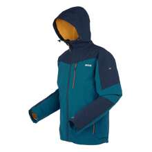 Regatta Mens Wentwood IX 3 In 1 Jacket (Moroccan Blue/Navy) - Mint Blue - View 5