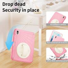 1pc Spider Web Pattern Tablet Case Compatible With IPad IPad Air2/Pro/5th/6th7th/8th/9th/10th Generation Case Galaxy Tab A8 10.5 Inch, IPad Pro 1/2/3/4 11inch Cover Heavy Duty Protective Case With Stand, Hand/Shoulder Strap And Pen Holder