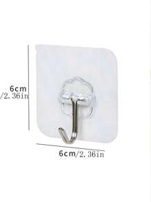 10pcs/5pcs Black Highly Sticky Adhesive Hooks, No Drilling Transparent Wall Hooks, Suitable For Kitchen, Bathroom, Closet, Able To Hold Heavy Items, Multi-Purpose, Economic & Practical, Towel Bar, Bedroom Wall Decor, Coat Rack, Hooks, Back To School, Shelves, Organization & Storage, Key Rack, Key Holder Wall, Key Hanging Rack, Sticky Hooks, Door Hanging, Bedroom Room Decor, Kitchen Accessories