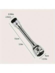 Tête de vaporisateur de robinet d'eau polyvalente, filtre anti-éclaboussures pour robinet, bec réglable, s'adapte à la plupart des robinets, dispositif d'extension pour évier de cuisine