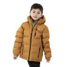 Trespass Boys Tuff Hooded Jacket (Sandstone) - Beige - View 4