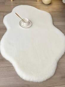 1pc Cloud-Like Fluffy Rug, Soft & Cozy Plush Material, Suitable For Living Room, Bedroom, Entryway, Kitchen, Bathroom, Gaming Room, Study, Closet, Thick Carpet For Autumn/Winter Entryway Decor Bathroom Kitchen Decor - Multicolor - View 3