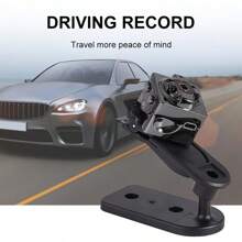 1 pezzo Fotocamera compatta ultra grandangolare mini con visione notturna a infrarossi, rilevamento del movimento - Portatile, controllo touch, batteria ricaricabile, adatta per sport all'aperto e fotografia aerea, fotocamera per sport all'aperto | Fotocamera con obiettivo circolare | Fotocamera con schermo touch