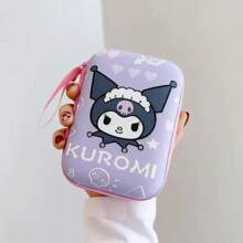 Sanrio Bolsa de almacenamiento de cables Sanrio, bolsa portátil de almacenamiento para cargador de teléfono móvil, audífonos, unidad flash USB, cámara CCD, bolsa con cierre