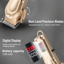 WEEME 1 Set Men's Electric Hair Clipper Kit, 4 Styles Available, Buy 1 Get 1 Free, USB Rechargeable For Perfect Haircuts At Home - Multicolor - View 5