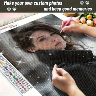 [Kit de pintura de diamantes 5D con personas] Kit de pintura de diamantes 5D personalizado - Obra de arte de mosaico de diamantes completa y redonda con tema de personas - Juego de bordado de mosaico de alta calidad en lienzo DIY para decoración del hogar y preservación de recuerdos. Vendido por JHYICAI 4.9 #7, Multifuncional, Ornamental, Reutilizable, Exquisito, Elegante, de Alta Calidad, Colorido, Moderno, Personalizado, Único, Regalo ideal para él, Regalo ideal para ella, Novio, Papá, Novia, Mamá, Familia, Amigos, Salón de té, Hogar, Jardín, Oficina, Para aniversarios, Para el Día de San Valentín, Para el Día de la Madre, Para cumpleaños, Para el Día del Padre, Para graduación, Para bodas, Para inauguración de la casa, Impresión gráfica