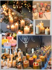 Bộ 100 bấc nến, bấc nến tự nhiên không khói, bấc nến uốn cong để làm nến thơm, vật liệu làm chậu nến tự làm từ đậu nành có bấc sáp bền, phụ kiện bấc - lõi sáp - Xem 5