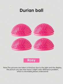 Half Yoga Ball, Balance Training Ball With Anti-Slip Texture. Used For Balance Training, Auxiliary Exercise, Foot Massage, Muscle Relaxation, And Stress Relief Gym Accessories