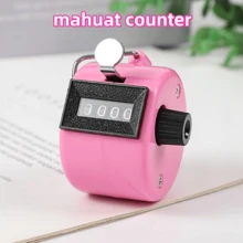 Mini Handheld Mechanical Tally Counter, Metal Manual Counting Device, Finger Counter, Suitable For Various Data Statistics, Meeting Attendance Counting, Traffic Flow, Flight Passenger Count, Laboratory Analysis, Inventory, And More - Mini - View 3
