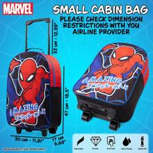 Marvel Suitcase Foldable Trolley Bag 47 X 30cm 2 Wheels Extendable Handle Gift - Multicolor - View 4