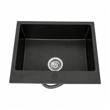 YUNRUX Kitchen Sinks - Black - View 4