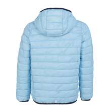 Regatta Childrens/Kids Marizion Hooded Padded Jacket (Clear Sky/Coronet Blue) - Cadet Blue - View 2